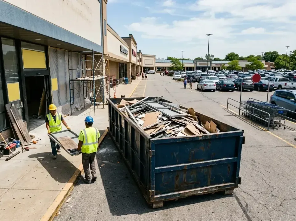 retail-store-renovation-debris-003 — frequently asked questions, Roll-off Dumpster Rentals in Tolono, IL